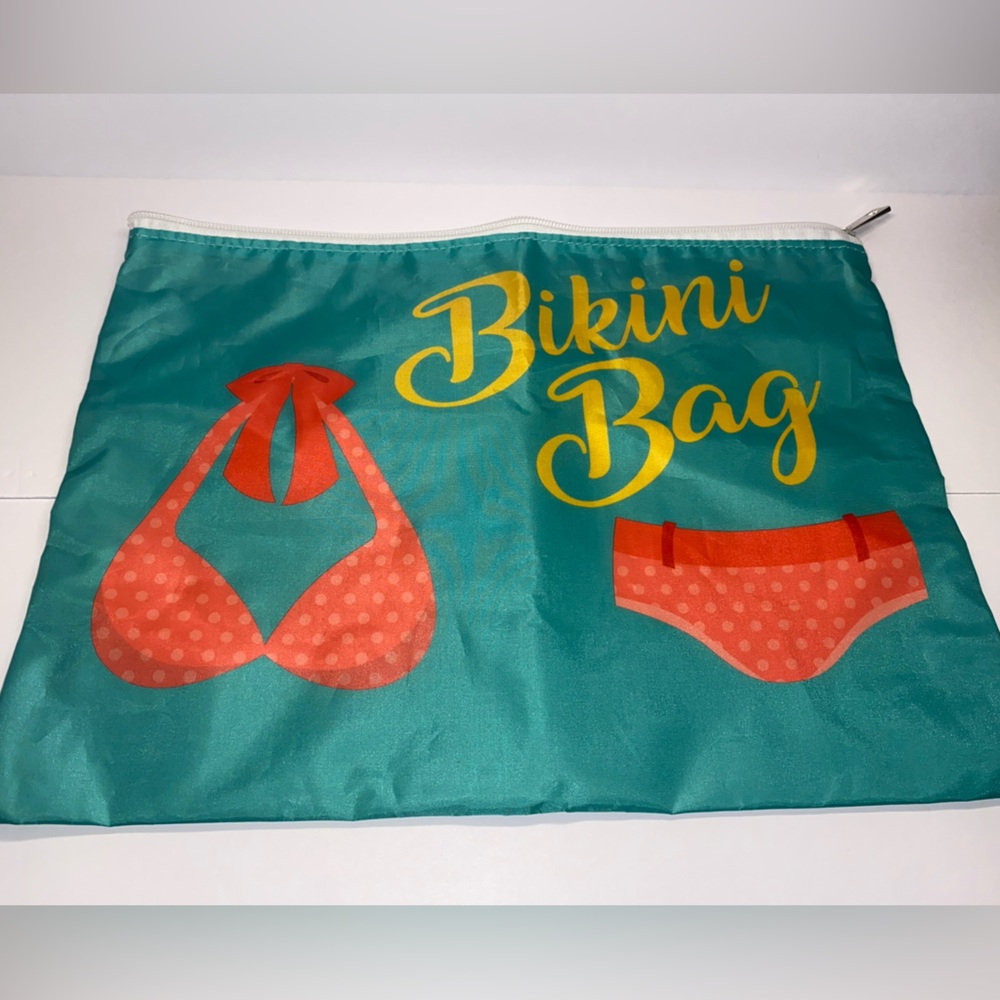 Dillards Nylon Bikini Bag. Perfect to take on vacation.